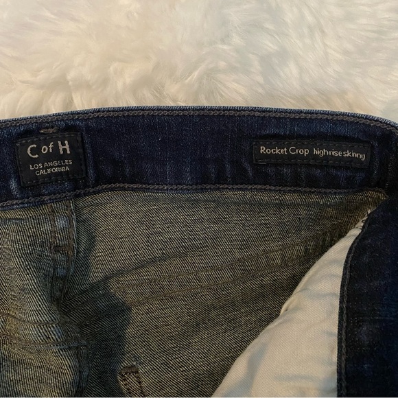 Citizens of Humanity Rocket Crop High Rise Skinny Jeans Size 25 - Picture 3 of 11
